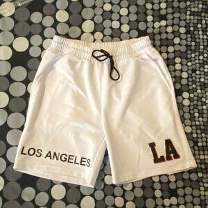 Shein LA White Shorts